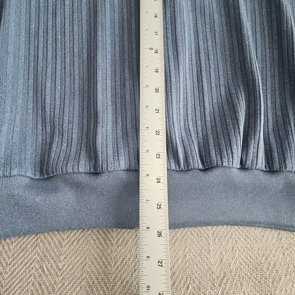 Haband Full Zip Men's Jacket Size Large Gray Y2K Style 129 Made in Switzerland‎ - Picture 13 of 15